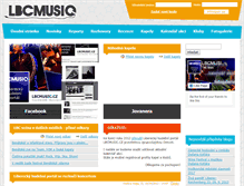 Tablet Screenshot of old.lbcmusic.cz